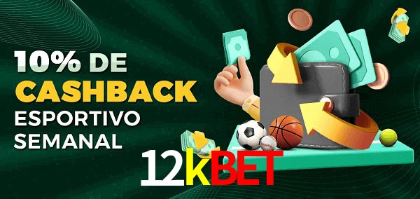 10% de bônus de cashback na 12kbet